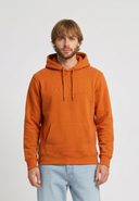 POWEL Regular Fit Cotton-Polyester Hoodie - Orange