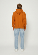 POWEL Regular Fit Cotton-Polyester Hoodie - Orange