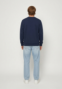 Sweatshirt regular bleu marine coton polyester RAMS