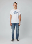 T-shirt manches courtes regular blanc coton