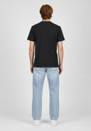 T-shirt manches courtes regular noir coton RIDUR