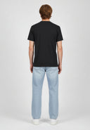 T-shirt manches courtes regular noir coton RIDUR