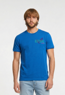 RIDUR Regular Fit Cotton Short-Sleeve T-Shirt - Blue