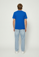 T-shirt manches courtes regular bleu coton RIDUR