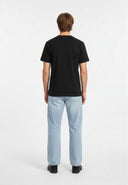 T-shirt manches courtes regular noir coton