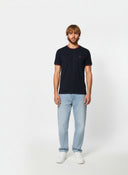 T-shirt manches courtes regular noir coton ROLL