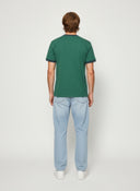 T-shirt manches courtes regular vert coton