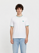 T-shirt manches courtes regular blanc coton ROLL