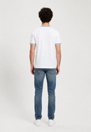 T-shirt manches courtes regular blanc coton ROLL