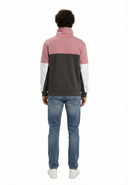 RUDON Regular Fit Cotton-Polyester Sweatshirt - Dusty Rose