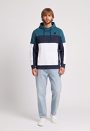 Sweatshirt regular bleu vif coton polyester RUDON