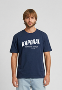 RYZZ Slim Fit Stretch Cotton Short-Sleeve T-Shirt - Navy