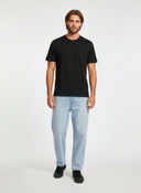 TIMAL Regular Fit Cotton Short-Sleeve T-Shirt - Black