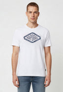 T-shirt manches courtes regular blanc coton