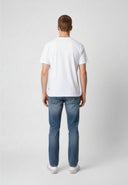 TIMEO Regular Fit Cotton Short-Sleeve T-Shirt - White