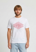 T-shirt manches courtes regular blanc coton TOKY