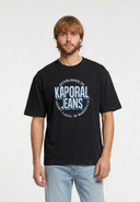 TYLER Regular Fit Cotton Short-Sleeve T-Shirt - Black