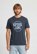TYLER Regular Fit Cotton Short-Sleeve T-Shirt - Navy