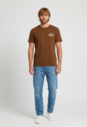 VADI Regular Fit Cotton Short-Sleeve T-Shirt - Copper