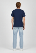 VADI Regular Fit Cotton Short-Sleeve T-Shirt - Navy
