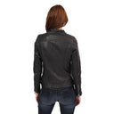 ARYA Leather Jacket - Black