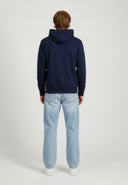 Sweat à capuche regular bleu marine coton polyester BENNI
