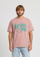 JAVA Regular Fit Cotton Short-Sleeve T-Shirt - Dusty Rose