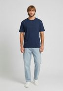 KRAFT Regular Fit Cotton Short-Sleeve T-Shirt - Navy