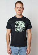 T-shirt manches courtes regular noir coton