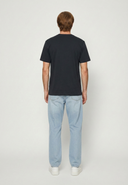 T-shirt manches courtes regular noir coton