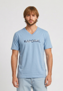 RALY Slim Fit Stretch Cotton Short-Sleeve T-Shirt - Sky Blue