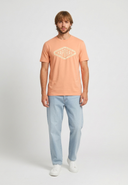 T-shirt manches courtes regular pêche coton RAZ