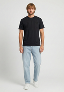 T-shirt noir en coton RIFT