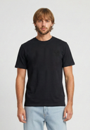 T-shirt noir en coton RIFT
