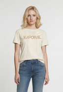 SELOR Slim Fit Stretch Cotton Short-Sleeve T-Shirt - Cream