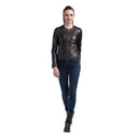 SUZETTE Leather Jacket - Black