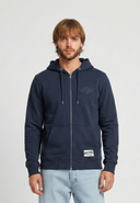 Sweat zippé bleu marine KOBY, homme – vue 2