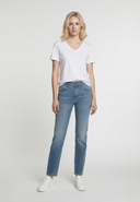 Jean bleu en coton KORI, femme – vue 2