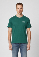 T-shirt manches courtes regular vert coton VADI