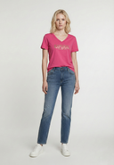 T-shirt rose en coton KREW